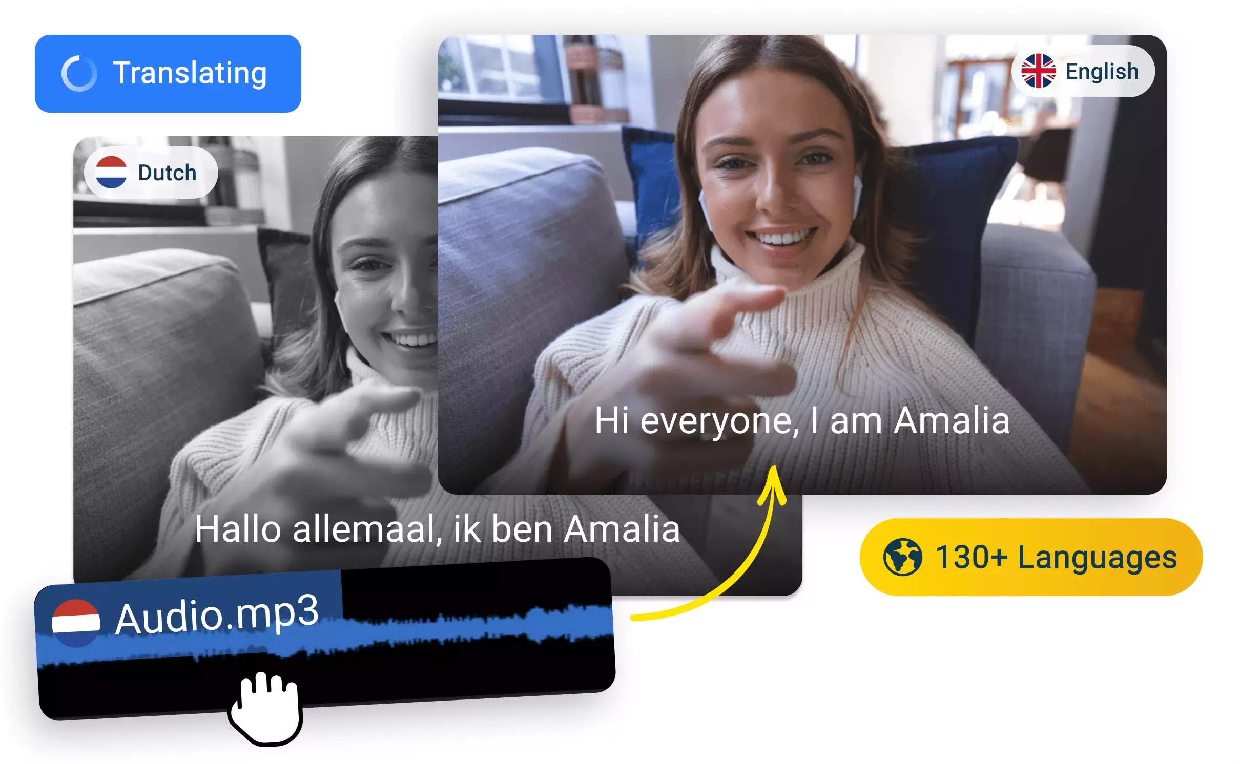 Traducir audio del neerlandés al inglés
