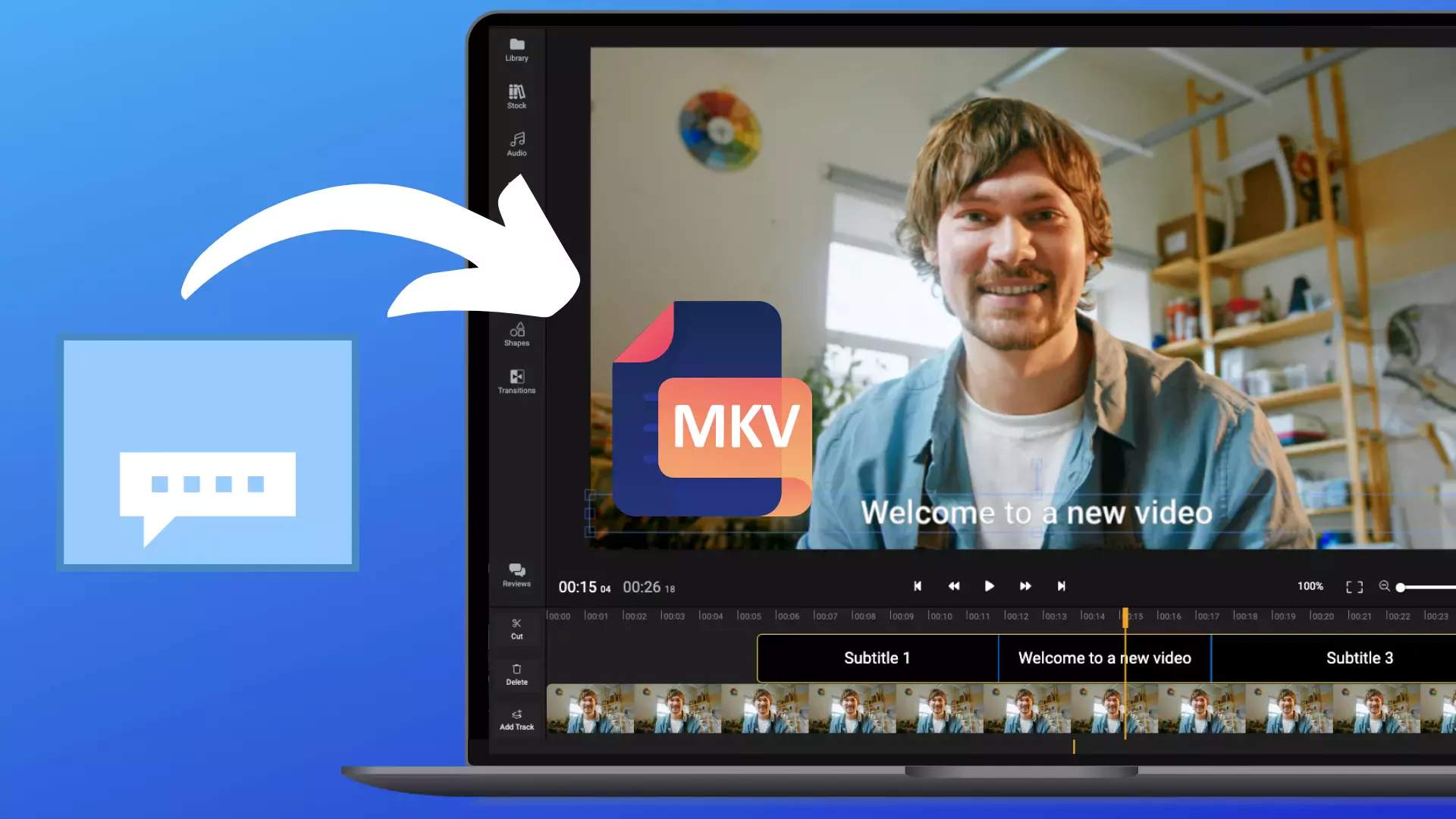 Añadir Subtítulos a MKV Online Gratis