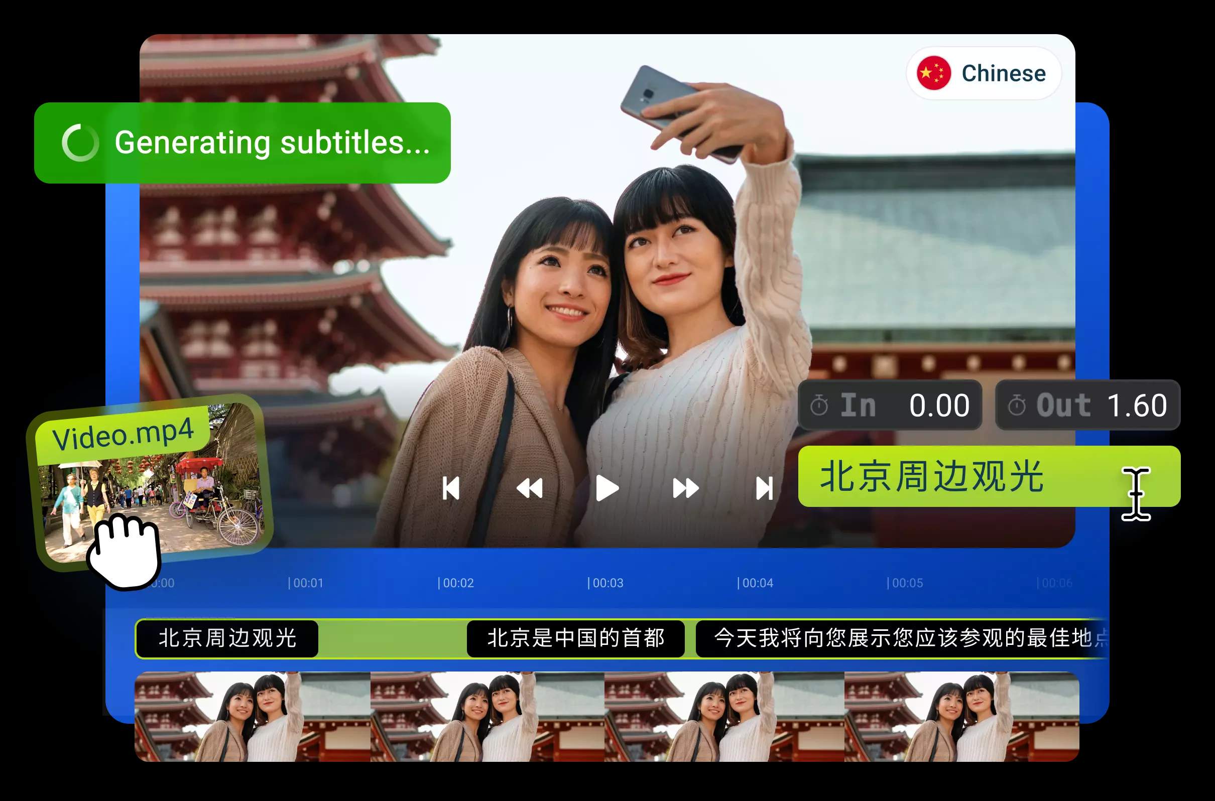 Transcribe audio en chino