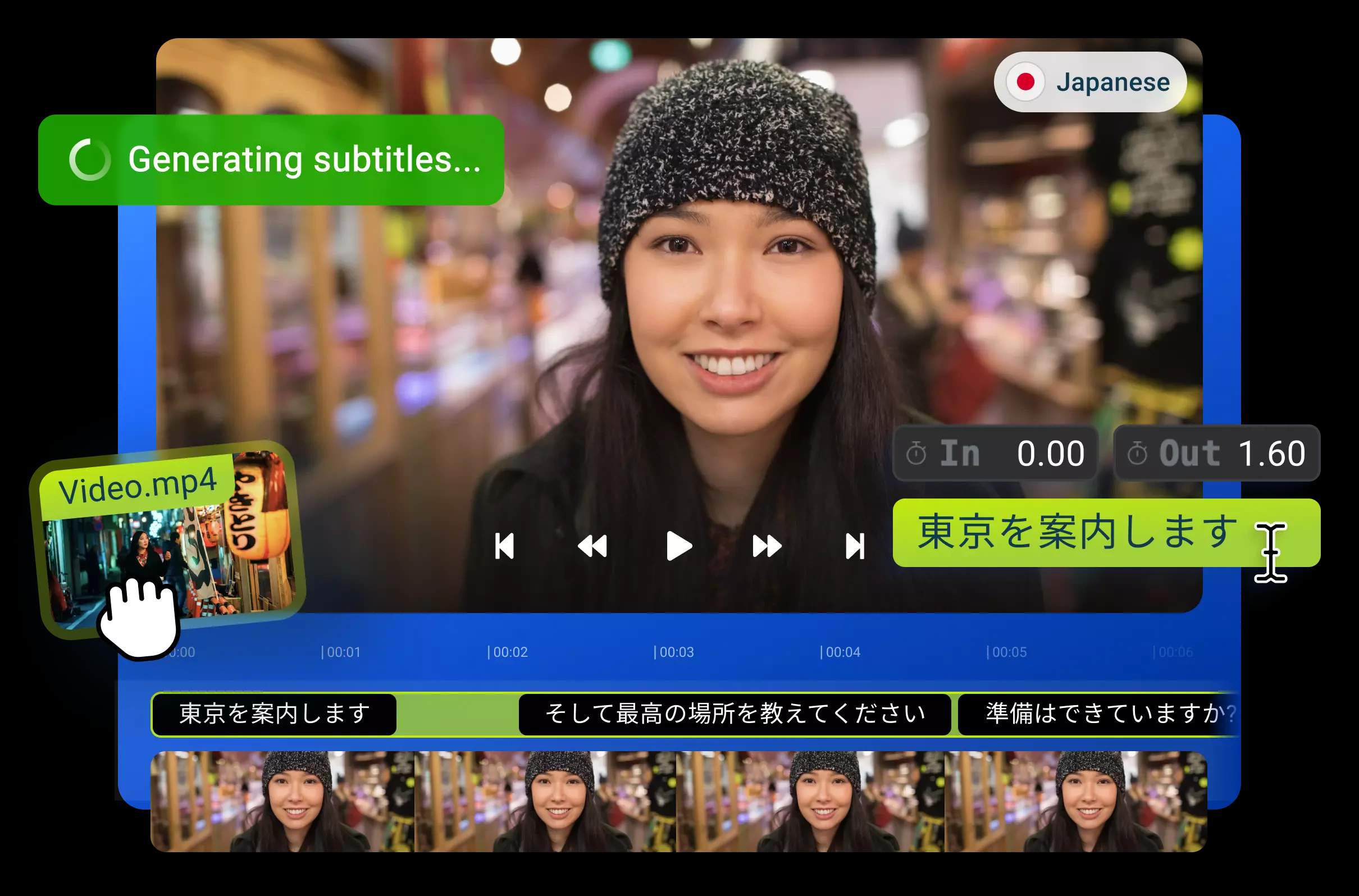 Japanese Speech to Text