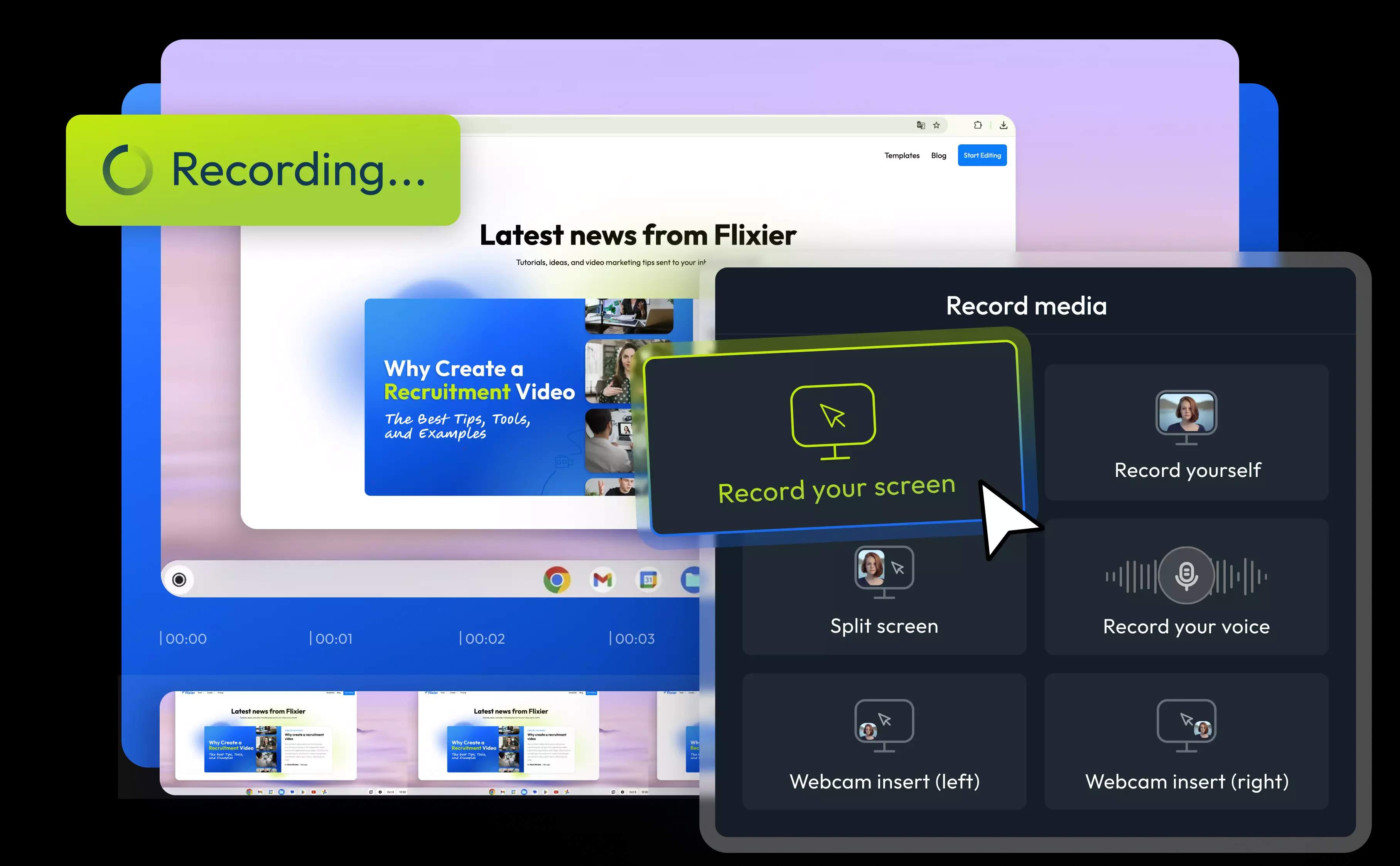 Grabador de Pantalla para Chromebook