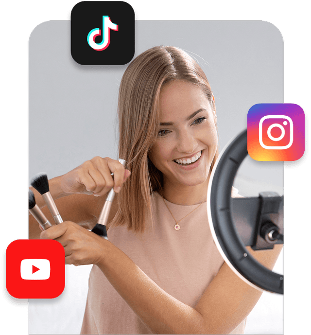 Créez des vidéos pour Reels, TikTok & Shorts
