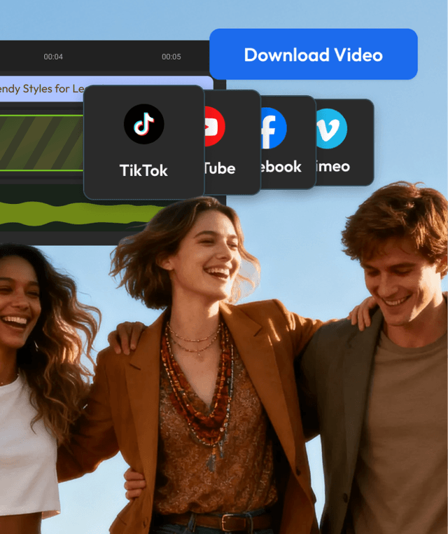 Finish the video in the same place