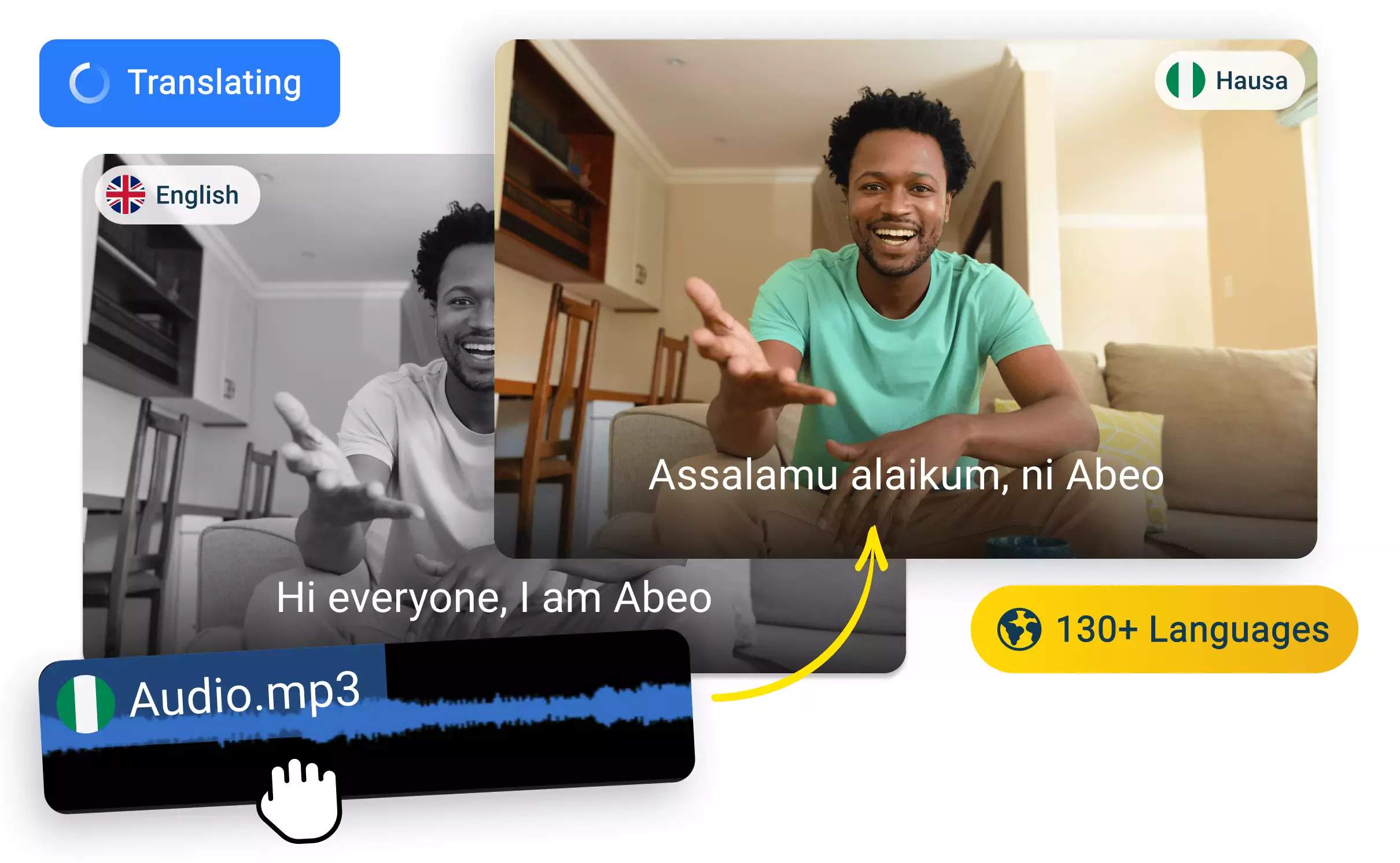 Traductor rápido de inglés a hausa