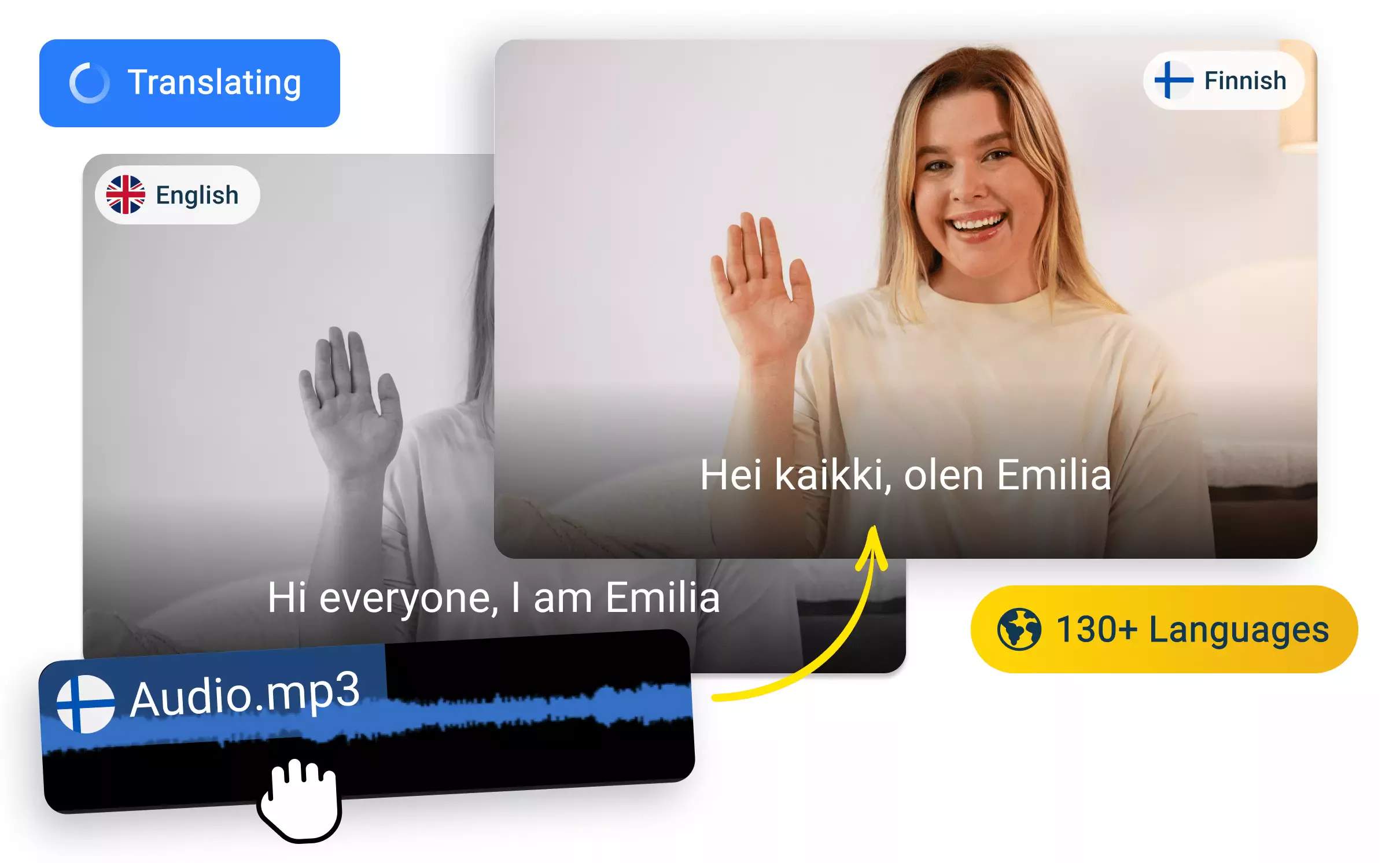 English to Finnish Audio Translation