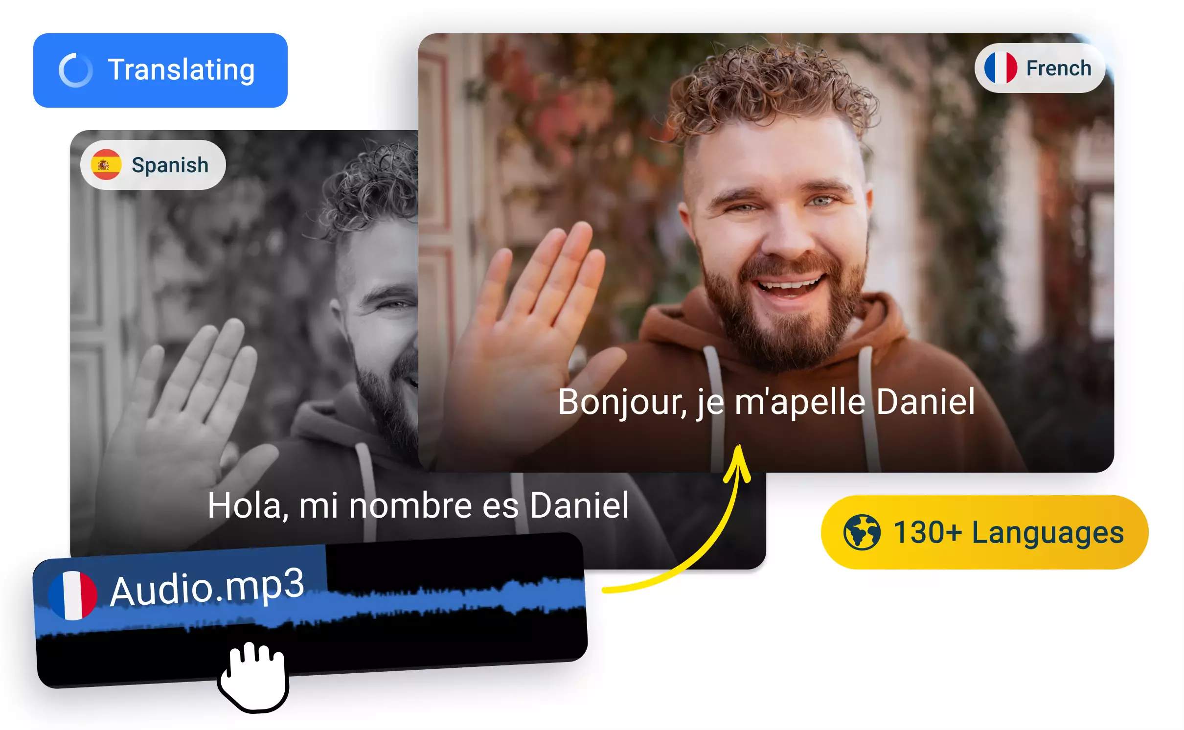 Spanish to French Audio Translator