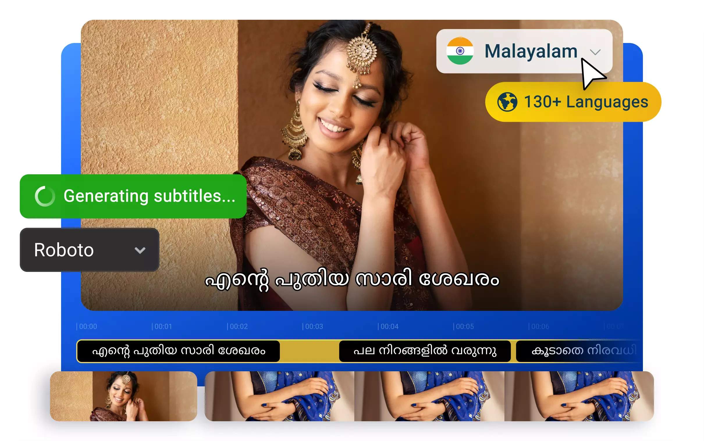 Generate Malayalam Subtitles Automatically