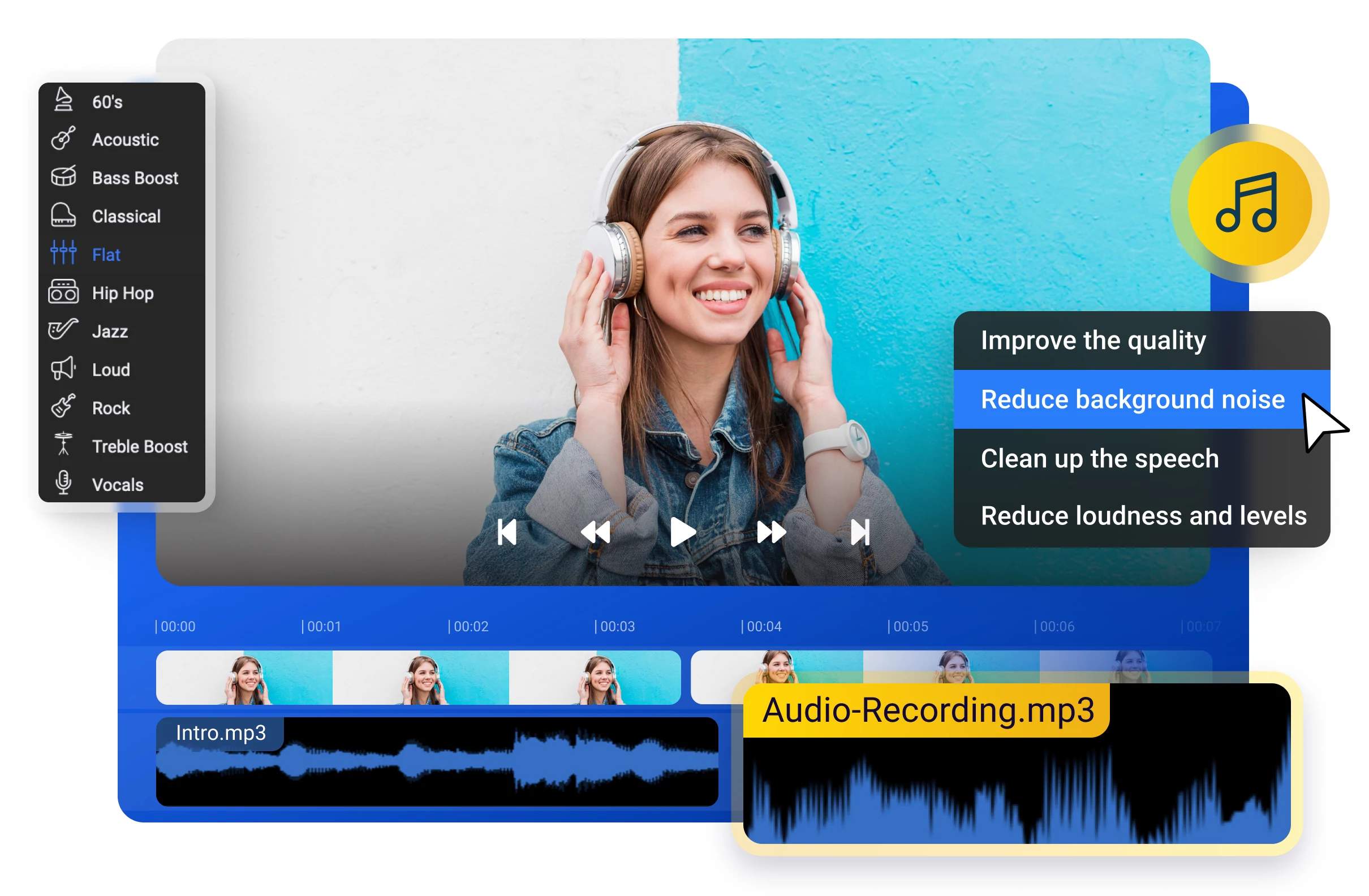 Remove Background Noise from MP3