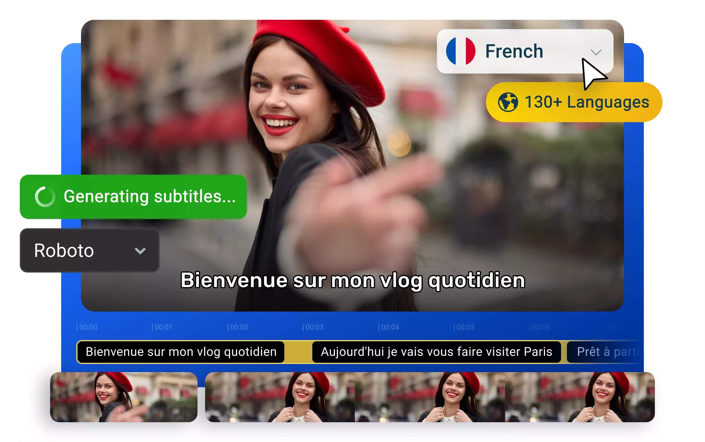 French Subtitle Generator