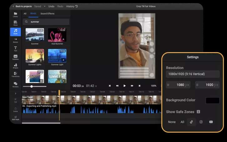 Recortador de Vídeos de TikTok - Rápido y Gratis