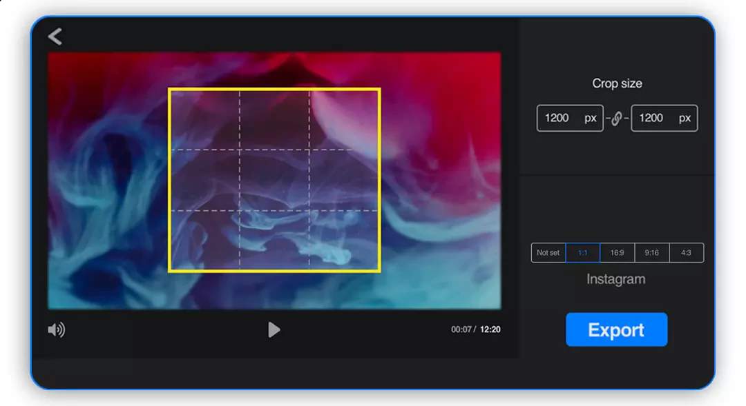 Crop WebM Videos Online Fast and Free