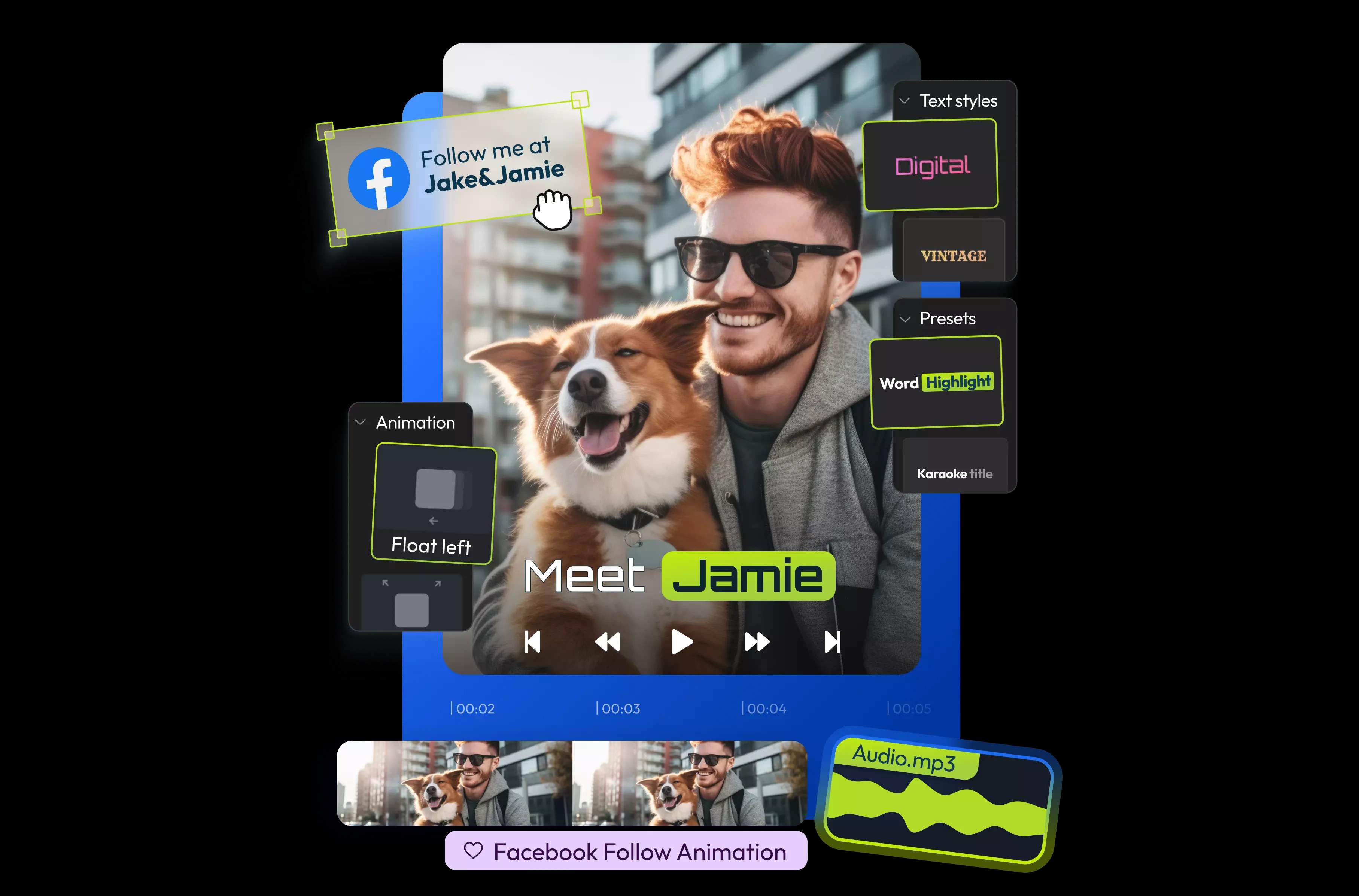 Facebook Video Editor - Edit Clips for Feed & Reels