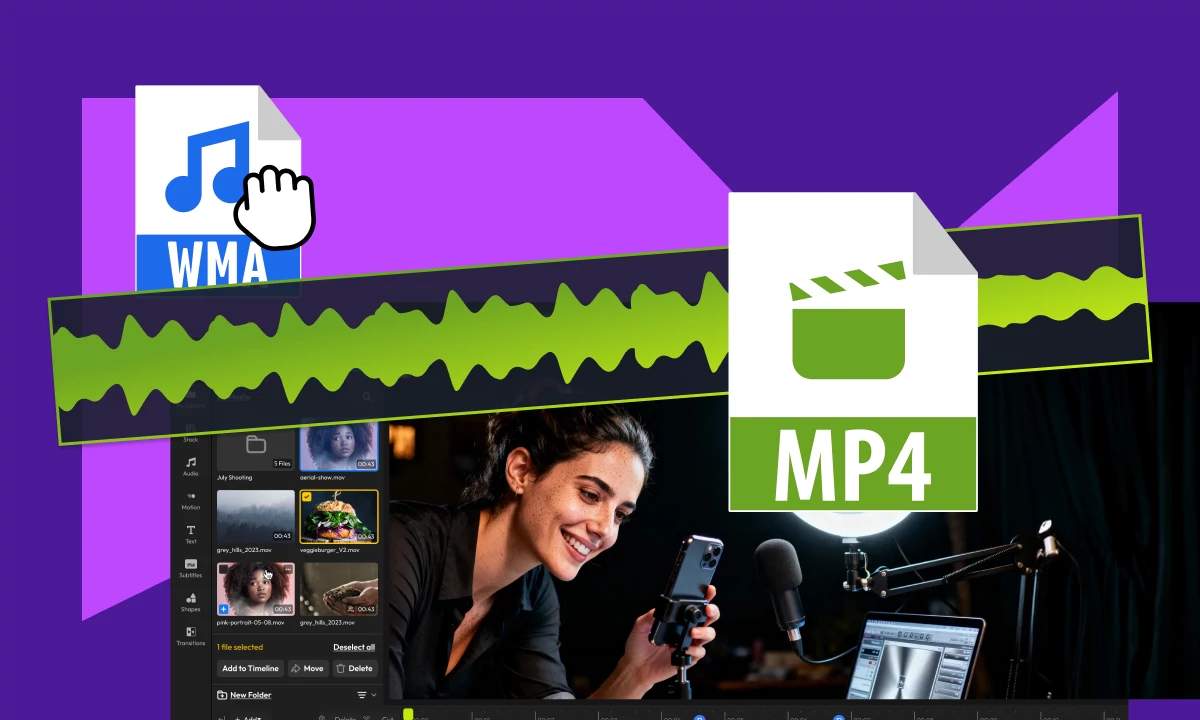 Convert WMA to MP4 Online
